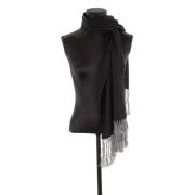 Pre-owned Wool scarves Givenchy Pre-owned , Black , Dames