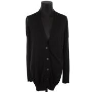 Pre-owned Wool outerwear Givenchy Pre-owned , Black , Dames