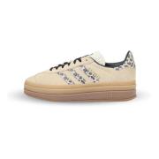 Adidas Gazelle Bold Cream Black Leopard Adidas , Beige , Heren