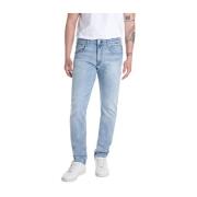 Denim Jeans Stijlvol Model Replay , Gray , Heren