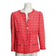 Pre-owned Fabric outerwear Chanel Vintage , Pink , Dames