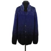 Pre-owned Wool outerwear Fendi Vintage , Blue , Heren