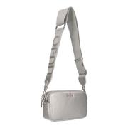 Glanzend Effect Elegante Synthetisch Leren Tas Liu Jo , Beige , Dames