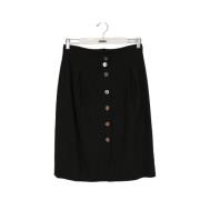 Pre-owned Viscose bottoms Dolce & Gabbana Pre-owned , Black , Dames