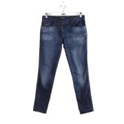 Pre-owned Cotton jeans Dolce & Gabbana Pre-owned , Blue , Dames