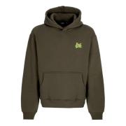 Bosnacht Hoodie met zeefdruk Dolly Noire , Green , Heren