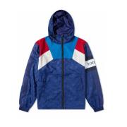 Geblokte capuchon trackjack Tommy Hilfiger , Blue , Heren