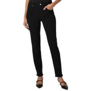 Zwarte Luxe Skinny Jeans Paige , Black , Dames