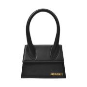 Le Chiquito Moyen-tas Jacquemus , Black , Dames