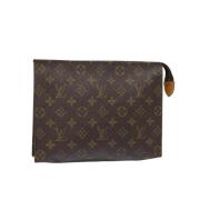 Pre-owned Canvas louis-vuitton-bags Louis Vuitton Vintage , Brown , Da...