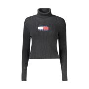 Zwarte wollen trui | Tohi-33451-Xs Tommy Hilfiger , Black , Dames