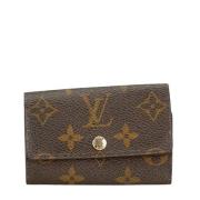 Pre-owned Canvas key-holders Louis Vuitton Vintage , Brown , Dames