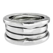 Pre-owned Silver rings Bvlgari Vintage , Gray , Dames