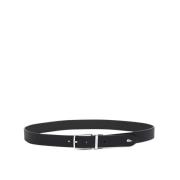 Omkeerbare Leren Riem Chantaco Rc4085 Zwart Lacoste , Black , Heren