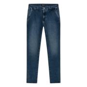 Slim-fit Denim Jeans GAS , Blue , Heren