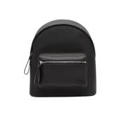 Urban Coated Canvas Rugzak Lacoste , Black , Heren