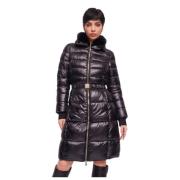 Lange Puffer Jas Gaudi , Black , Dames