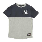 MLB Hawser Panel Raglan Tee in teamkleuren Majestic Filatures , Gray ,...