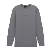 Lange mouw T-shirt GAS , Gray , Heren