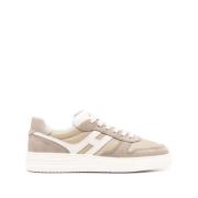 Beige Sneakers voor Stijlvolle Outfits Hogan , Beige , Heren