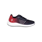 Blauw Polyester Heren Sneakers U.s. Polo Assn. , Blue , Heren