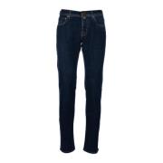 Klassieke Denim Jeans voor Mannen Jacob Cohën , Blue , Heren