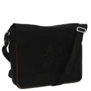 Pre-owned Canvas louis-vuitton-bags Louis Vuitton Vintage , Black , Da...