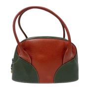 Pre-owned Leather handbags Loewe Pre-owned , Red , Dames