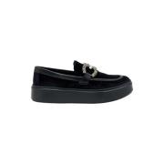 Stijlvolle Loafers voor Mannen Frau , Black , Dames