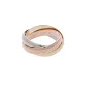 Pre-owned Rose Gold rings Cartier Vintage , Yellow , Dames