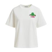 Embo T-shirt met Harrison Cake Design Essentiel Antwerp , White , Dame...