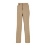 Beige wollen broek Ami Paris , Beige , Heren