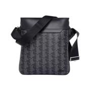 Moderne Cross Body Tas Lacoste , Black , Dames