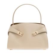 Schoudertas Hug Salvatore Ferragamo , Beige , Dames