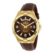 Heren Quartz Horloge - Objet D Art Invicta Watches , Yellow , Heren