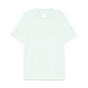 In reliëf Logo Crew Neck T-shirts Polos Givenchy , Green , Heren