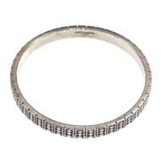 Pre-owned Silver bracelets Saint Laurent Vintage , Gray , Unisex