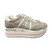 Stijlvolle Sneakers voor Dagelijks Gebruik Premiata , Beige , Dames