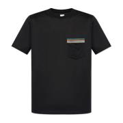 T-shirt met zak Paul Smith , Black , Heren