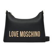 Stijlvolle Dames Schoudertas Love Moschino , Black , Dames