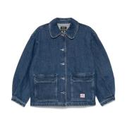 Indigo Alys Jas met knoopsluiting A.p.c. , Blue , Dames