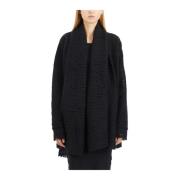 Lana Cardigan in Stijlvol Ontwerp Marc Le Bihan , Black , Dames