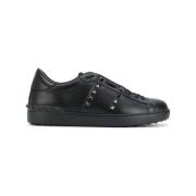 Rockstud Untitled Sportschoenen Valentino Garavani , Black , Heren