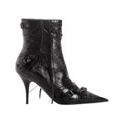 Rebel Buckle Boots Balenciaga , Black , Dames