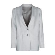 Twill vest voor een stijlvolle uitstraling Calvin Klein , Gray , Dames