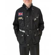 Steeve McQueen 60ste Verjaardag Jas Barbour , Black , Heren