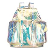 Pre-owned Plastic backpacks Louis Vuitton Vintage , Blue , Dames