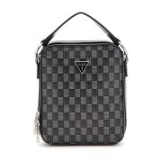 Cross Body Bags Guess , Black , Heren