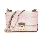 Convertible Crossbody Tas in Roze Guess , Pink , Dames