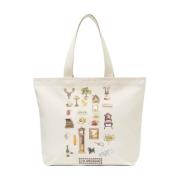 Roomwitte Diorama Schoudertas JW Anderson , White , Dames